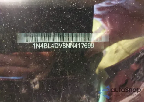 2022 Nissan Altima Sv Fwd from USA, damaged, VIN 1N4BL4DV8NN417699